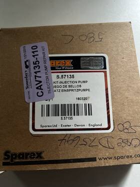 Sparex S.57135 Injector Pump Repair Kit For Tractor Cav Fuel Injection