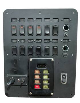 Spicer Dana 1mvz1-676771 Military Ctis Switch Panel Fmtv Oshkosh Mrap
