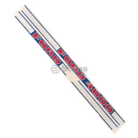 Hkfd4000g Stens 1115-1587 Decal Set For Ford/new Holland