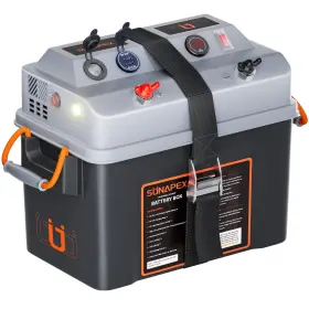 0024042400 Sunapex Trolling Motor Battery Box 12v 24v Boat Smart Power Center For Rv 0024042400 Sunapex Trolling Motor Battery Box 12v 24v Boat Smart Power Center For Rv