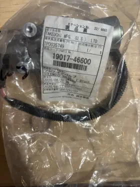 19017-46600 Takeuchi Hydraulic Solenoid 19017-46600 Takeuchi Hydraulic Solenoid