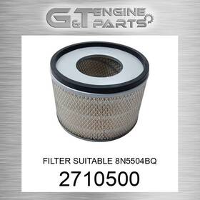Varios Replacement 2710500 Filter Suitable 8n5504bq Fits New Aftermarket