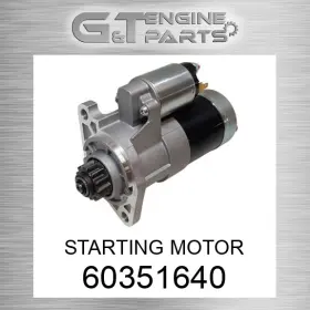60351640 Varios Replacement Starting Motor Fits New Aftermarket