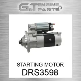 Drs3598 Varios Replacement Starting Motor Fits New Aftermarket