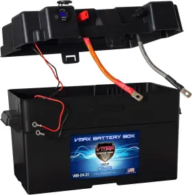 Vb27-31-vm Vmaxtanks Battery Box Power Center With Usb Usb-c Voltage Display External Ports For Vb27-31-vm Vmaxtanks Battery Box Power Center With Usb Usb-c Voltage Display External Ports For