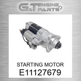 Volvo Replacement E11127679 Starting Motor Fits New Aftermarket