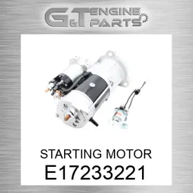 E17233221 Volvo Replacement Starting Motor Fits New Aftermarket