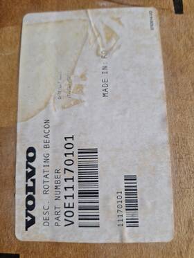 Volvo Voe11170101 Rotating Beacon
