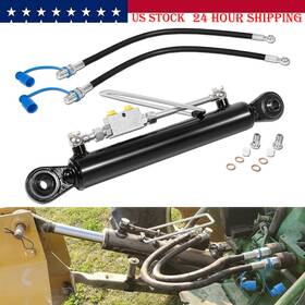 Vsshop Vsqp1789 Hydraulic Top Link Cat. 1-1 With Locking Block 20 7/8 Inch - 31 2 X Hose