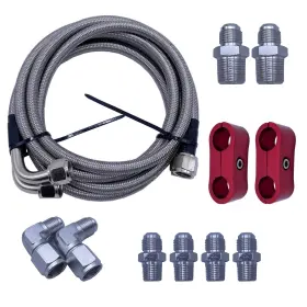 Np-700rt Vswig 791107854275 6an Transmission Cooler Lines 52 Inch Replace 700r4/ Th350/ Th400/ Np-700rt Vswig 791107854275 6an Transmission Cooler Lines 52 Inch Replace 700r4/ Th350/ Th400/