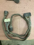 John Deere Black Wedge Box Harness Used. Price: $100.00.