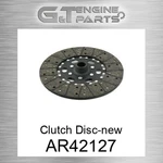 AR42127 Clutch Disc-new Reliance Power (new Aftermarket). Price: $146.15.
