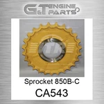 CA543 Sprocket 850B-C Fits Caterpillar (new Aftermarket). Price: $569.94.