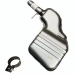 Stainless Steel Rear Exhaust Muffler Fits: 2003-2007 Volvo V70 S60 2.5L New. Price: $189.81.