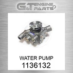 113-6132 Water Pump Fits Caterpillar (new Aftermarket). Price: $154.07.