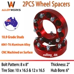 2* Wheel Spacer 2" Skid Steer 8 Lug For Bobcat Case New Holland John Deere. Price: $159.00.