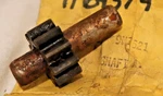 9M-3621 Caterpillar 10 Tooth Gear Shaft 9M3621 651, D342C, D343, D8H Tractor New. Price: $97.00.