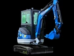 Rippa R22 Mini Excavator W/ Air Conditioned Cab! 2.3 Ton! 25HP Kubota Diesel! New. Price: $24990.00.