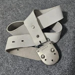 Vintage 70S Stevens Stompers Western White Leather Belt Mens Tap Clogs 36 Rare Pre-owned. Price: $89.88.