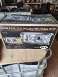 Trux TLED-H100 Chrome Projector Headlight Assy, W/halo Rings (drivers) New. Price: $450.00.