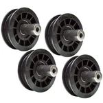 4PK Flat Idler Pulley Fits Ayp Sears Craftsman Husqvarna 532179114 New. Price: $35.99.