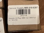 Two Pack Magnetic Oil Plug. Oem: Cat. Part No: 9S-4182 (nos) New. Price: $15.00.