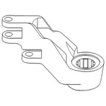 Steering Arm Left Side Fits John Deere 2955 3055 6200 6300 6310 6400 6410 L57015 New. Price: $303.99.