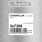3S7308 Cage Fits Caterpillar (new Aftermarket). Price: $122.75.