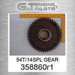 358860R1 54T/14SPL Gear Fits Case New Holland (surplus Open Box). Price: $573.95.