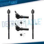 Front Inner Outer Tie Rod Ends For 2005 2006 2007 Pontiac Torrent Chevy Equinox New. Price: $41.68.