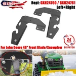 For John Deere 46" Front Blade / Snowplow Mounting Brackets GXH24760 GXH24761 New. Price: $59.99.