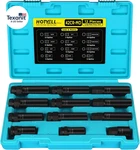 Spline Lug Nut Socket Set, 12-PIECE Wheel Lock Removal Tool Kit, Universal 5/6/7 New. Price: $85.57.