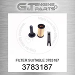 378-3187 Filter Suitable 3783187 Fits Caterpillar (new Aftermarket). Price: $53.93.