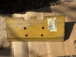 Caterpillar 5S 0821 Track Shoe Single Grouser, 460MM Wide, Regular Joint New. Price: $85.00.