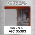 AR105393 Hyd Cyl Kit Fits John Deere (surplus Open Box) New. Price: $273.74.