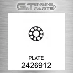 2426912 Plate Fits Caterpillar (new Aftermarket). Price: $50.99.