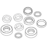 1933117 New Integrated Toolcarrier Tilt Cylinder Seal Kit For IT38F Rod & Bore. Price: $58.17.