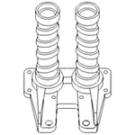 Housing AH84853 Fits John Deere 343 443 493 494 543 546 594 642 643 644 New. Price: $293.30.