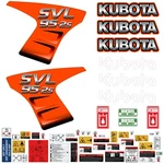 Decal Kit Fits Kubota SVL95-2S SVL-95 Skid Steer + Safety Stickers Made In Usa New. Price: $144.95.