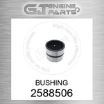 258-8506 Bushing Fits Caterpillar (new Aftermarket). Price: $49.10.