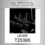 T25395 Lever Fits John Deere (surplus Open Box) New. Price: $69.72.