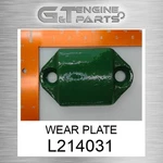 L214031 Wear Plate Fits John Deere (surplus Open Box) New. Price: $115.48.