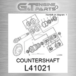 L41021 Countershaft Fits John Deere (surplus Open Box) New. Price: $2111.66.