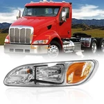 Headlights For Peterbilt 387 325 330 335 337 340 348 382 384 386 Truck High A... New. Price: $170.98.