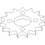 Drive Sprocket Fits Case Ih 1010 1020 125990A1 New. Price: $51.99.