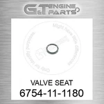 6754-11-1180 Valve Seat Fits Komatsu (new Aftermarket). Price: $51.65.