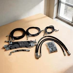 Chinese Mini Excavator Hydraulic And Fitting Set Of 27 Hoses Agt Miva Rippa New. Price: $605.99.