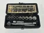 John Deere Usa Made TY3324 13PC 3/8 Drive Socket Ratchet Extension Set Complete Used. Price: $349.99.