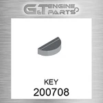 200708 Key Fits Cummins (surplus Open Box) New. Price: $256.66.