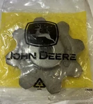 John Deere Original Gathering Chain Idler Sprocket AH101219 (new). Price: $18.00.